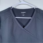 Scrubstar  Gray V-Neck Scrub Medical Hospital Hospital Nurse Small EUC #DS-1699 Photo 1