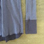 Lululemon open your heart purple striped long sleeve shirt Photo 4