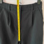 Abercrombie & Fitch Sloane Black Pleated Straight Leg Trousers Dress Pants 2 Photo 12