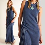 Free People  FP One Natasha Sleeveless Maxi Dress Grunge 90s Bohemian Punk Small Photo 0