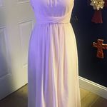 Weddington Way Backless Halter Maxi Dress in Blush Pink Photo 0