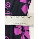 Y2K Mesh Daisy Babydoll Tank Top Purple Black Floral Sleeveless M Fairy Grunge Size M Photo 4