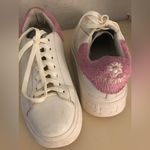 Ash Moby be kind women white leather platform sneakers US 6.5 Photo 8