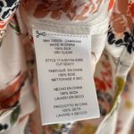 Equipment  Essential Silk Shirt White Multi Floral Silk Sz XS Photo 5