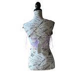 ZARA Womens Tie Dye Multicolor Artsy Strappy Crop Top S deep Vneck Photo 3