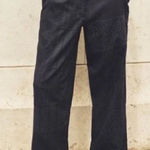 ZARA Navy Blue Cotton Lightweight Embroidered
Pants/Trousers(Size Large) Photo 0