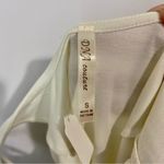 DNA Couture Women’s Casual Sleeveless Mini Skater Dress Cream NWOT Cute Girly Blue Photo 3