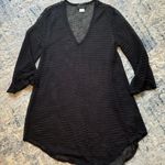 Jordan Taylor Women’s Size Small Black 3/4 Sleeve Crochet Cover-Up Dress Photo 0
