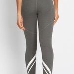 Tory Burch Tory Sport High-Rise Compression Melange Side-Pocket Chevron Leggings Photo 1