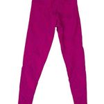 Onzie  women's small medium pink leggings laser cut out barbie bright gym lulu Photo 2