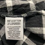 Habitat  Size Large  Top Blouse Plaid Button Down Collared Art to Wear Photo 5