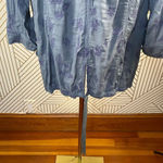 Anthropologie Hei Hei Melita Utility Jacket Cardigan Embroidered Blue Size Small Photo 11