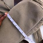Y2K Vintage Unisex Preppy Academia Khaki Brown canvas l messenger backpack book bag purse cargo pockets. Great for school, university, work. Can fit most books laptops #boho #granola #hippie #adventure #gypsy Measurement in pics Green Photo 5