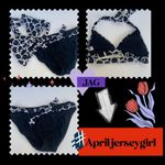 Jag jeans JAG Black and White Bikini Set Photo 1