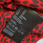 H&M NWTred cheetah print button down shirt. Photo 4