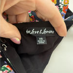 For Love & Lemons  Brookes Black Floral Mini Dress XS Photo 6