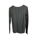 Lululemon ‎ women's grey long sleeve scoop neck tee size 2 Photo 2