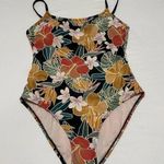 Hurley NWOT Size XL Extra Large One Piece Swimsuit Floral Hibiscus Flower Photo 0