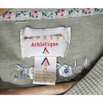 EXPRESS Athletique Vtg 90s Embroidered Fleece Sweatshirt Womens M Oversized Cozy Photo 6