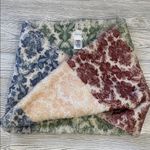 Anthropologie Green and Cream Twisted Infinity Textured Scarf Photo 1