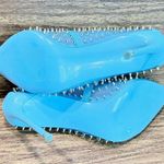 Steve Madden Vala S Blue Translucent Spiked Stud Pointed Toe Stiletto Heels 9.5M Photo 6