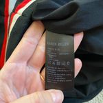 Karen Millen  striped bodycon bandage dress black cream red Photo 2