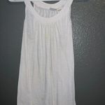 No Boundaries Stylish White Sleeveless Top  (Large) Photo 1