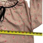 Active USA Women Size Medium Pink Floral Shirt Blouse Top 12-491 Photo 6