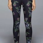 Lululemon Wunder Under Luon Leggings Black Floral Garden Party Sz 4 Photo 0