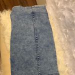 Le lis Le‎ Lis Light Blue Denim Pencil Skirt Photo 3