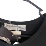 Spell Bound NWT Dead stock Women's Size Large Patchwork Embroidered Shirt Black Photo 5