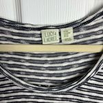 Lucy & Laurel Striped Marled Knit Long Sleeve Sweater Photo 1