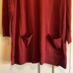 eight eight eight  | Red Long Sleeved Sweater Dress Size XLFront Pockets Photo 1