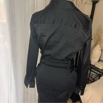 UNTICKIT Angelina Black Long Sleeve Button‎ Down Dress Size 2 Photo 13