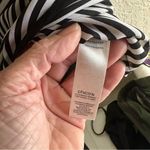 Chico's Tank Woman's 1 Sleeveless Striped White Round Neck Blouse Top Tank Photo 9