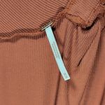 Free People Shimmy Shake Long Sleeve Open Back Top in Cowboy Photo 4