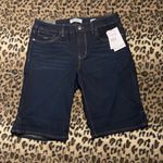 Shorts Women’s Size 6 Jean Shorts Nine West Jeans Mid Rise Bermuda Photo 0