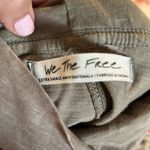 We The Free Free People  Cowl Neck Tank Top Slouchy Boho Brown Tan Distress Boxy Photo 4