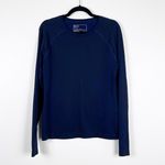FIGS  Women's Long Sleeve Tee Shirt Blue Sz L Photo 0