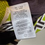 Michael Kors Black Green Cropped Short Sleeve Jacket Womens S Retro Fall Buttons Photo 5