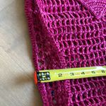 BTB Beyond the Beach LOS ANGELES woven raffia Beach Tote Bag Pink Photo 8