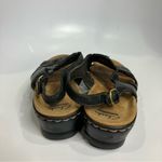 Clarks Lexi marigold sandals black womens size 8 open toe casual comfort shoes Photo 4