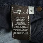7 For All Mankind Slim Straight Size 30 Mid Rise Classic Closet Staple Jeans. Photo 5