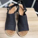 Toms Espadrille Slingback Monica Wedge Canvas Sandal Photo 5