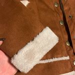 Chaser Faux Fur Tan Faux Suede Jacket Photo 2