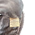 Anthropologie Elevenses Bristol Faux Fur Jacket Blue Gray Size Small Photo 9