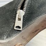 AllSaints Black Suede Roka Block Heel Ankle Boots Women's Size EU37 US 7 Photo 5