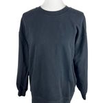 Lululemon Black Perfectly Oversized Crew Sweatshirt Long Sleeve Photo 0