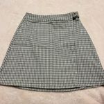 Brandy Melville  Plaid Cara Buckle Skirt Photo 1