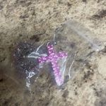 Pink cross necklace Photo 1